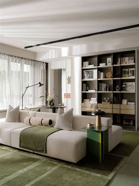 建E首发丨LSD森系雅居生活图景下的自然旨趣 Luxury living room design Living room decor