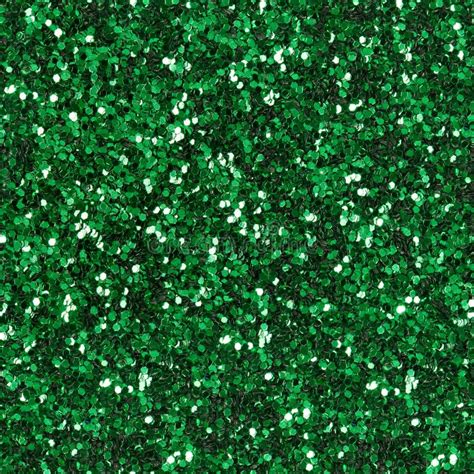 Emerald Green Glitter Background