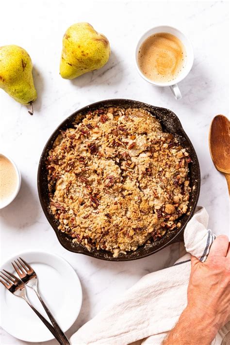 Easy Skillet Pear Crisp Wyse Guide