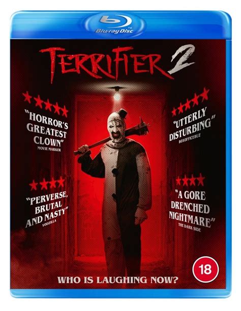 Terrifier 2 Blu Ray Free Shipping Over 20 HMV Store