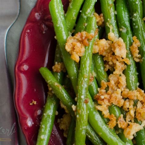 Garlic Parmesan Green Beans Cooking With Karli