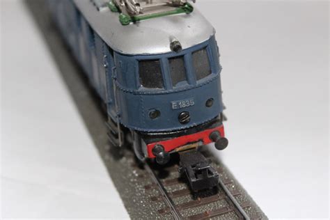 Seltene Märklin H0 3023 blaue E Lok BR E1835 der DB Gehäuse ohne