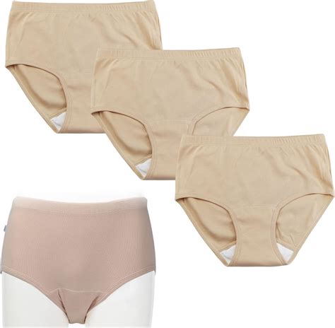 Amazon YingXue 3 Packs Incontinence Underwear For Women Leakproof