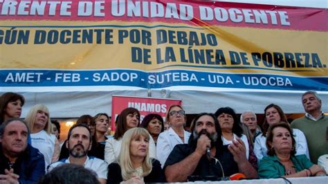 El Frente de Unidad Docente realizará una conferencia de prensa frente