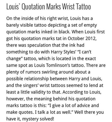 Quotation Mark Tattoos Meaning