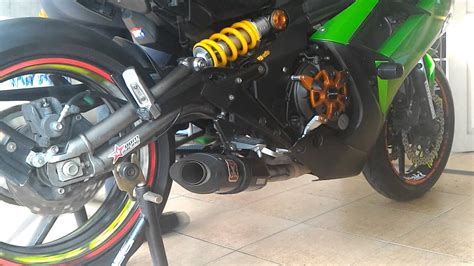 Ixil Hexoval Xtrem Black Exhaust On Kawasaki Ninja Er F Er N