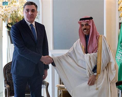 Spaeng On Twitter Saudi Minister Of Foreign Affairs Meets With