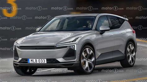 Polestar 3 2022 Elektro SUV Im Exklusiven Rendering