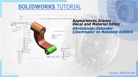 Solidworks Video Tutorial Solidworks Dersler G R N M Malzeme Kartma