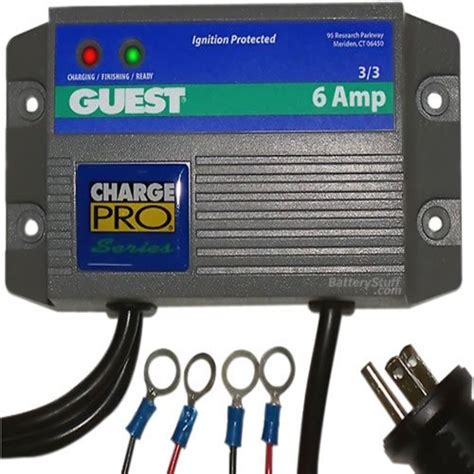 Guest 12 24V 3amps X 2 Bank Charger 2607A