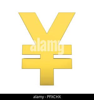 Yen Yuan Or Renminbi Currency Icon Or Logo Vector On A Bank Note Or