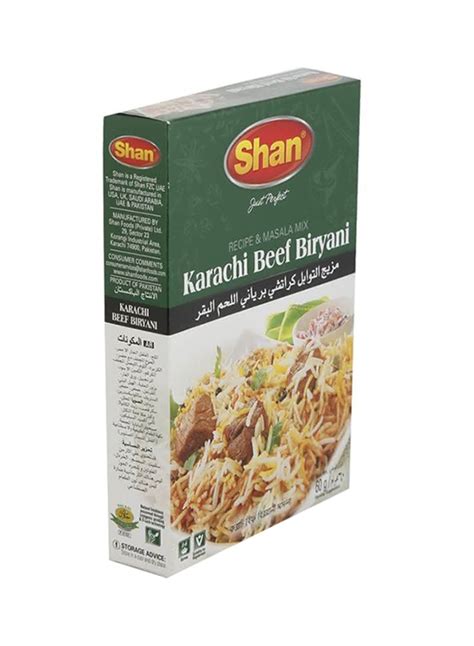 Shan Masala Karachi Beef Biryani 50g | Iqbal Foods Inc