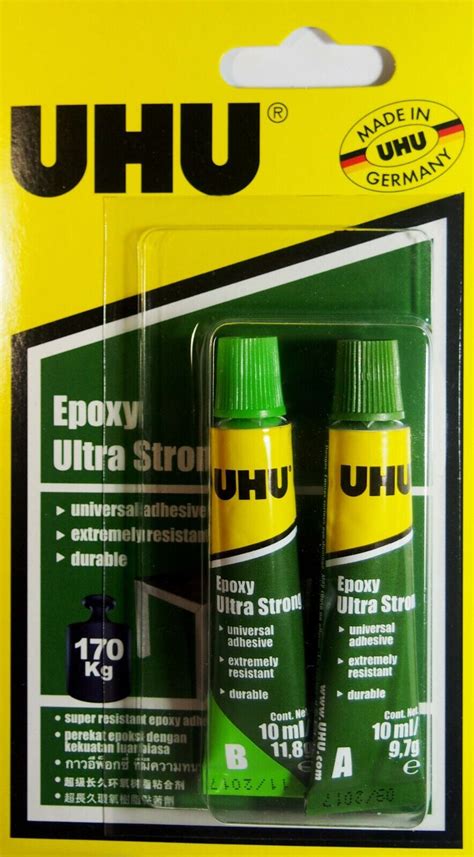 Uhu Epoxy Ultra Strong Ml X Made In Germany Ebay