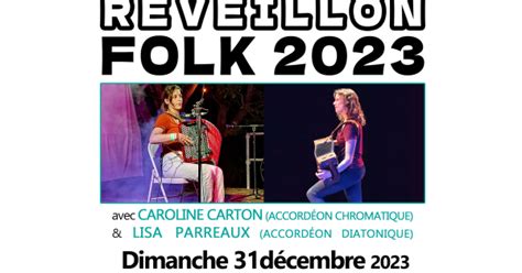 Réveillon Folk à la MJC Palente 31 décembre 2023 à Besançon