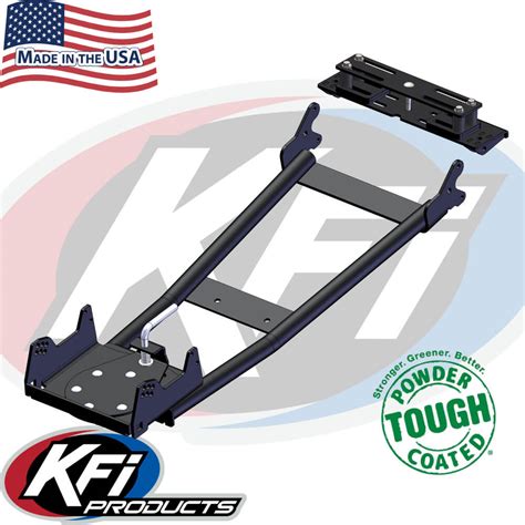 KFI Hybrid ATV Plow Mount And Tube System KIT KFI ATV Winch Mounts