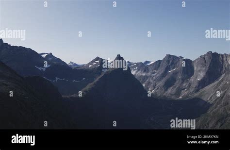 Innerdalen Valley With Pointed Formation In The Trollheimen Mountain