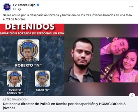 Reporte Mx Noticias On Twitter Se Les Acusa Por La Desaparición Forzada Y Homicidio De Los