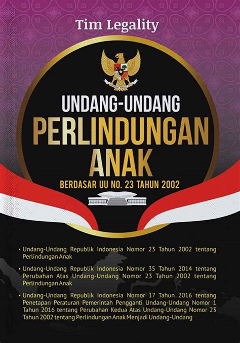 Jual Buku Undang Undang Perlindungan Anak Berdasar UU No 23 Tahun 2002