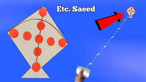 How to Make Patang Kite Paper Patang Kese Banate Hai ঘড কভব