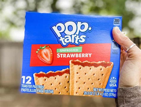 The Best Vegan Pop Tarts Frosted Strawberry With Sprinkles Frosted