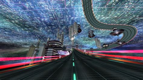 Futuristic Race Track