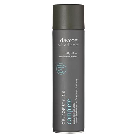 Davroe Complete Aerosol Strong Hold Hair Spray 400g Hair Plus