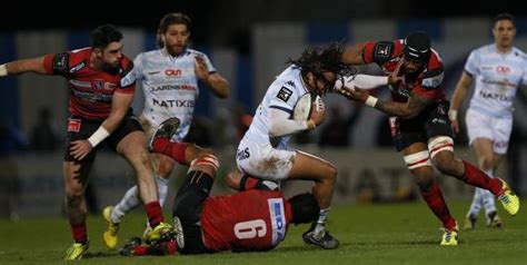 Top 14 Le Racing trace sa voie en tête du classement face à Oyonnax