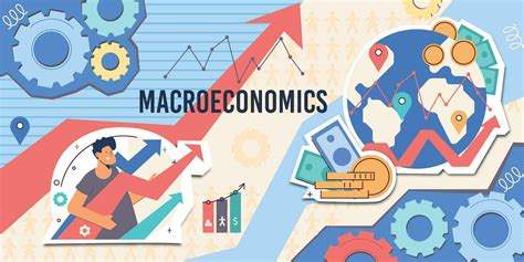 Macroeconomics Flat Collage 24854033 Vector Art At Vecteezy