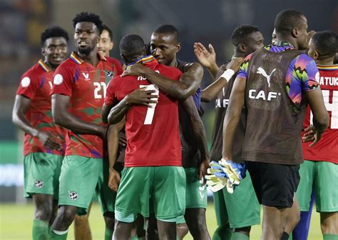 CAN 2023 Victoire historique de la Namibie face aux Tunisiens Vidéo