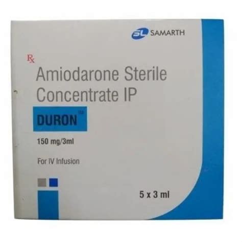 Amiodarone Duron Mg Ml Samarth At Rs Box In Surat Id