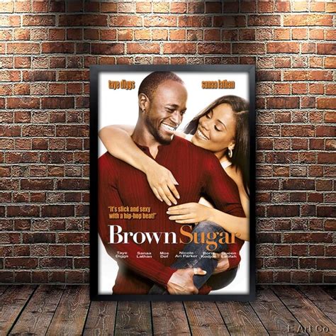 Brown Sugar Movie Poster Framed and Ready to Hang. | Etsy