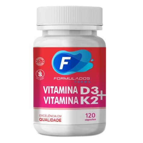 Vitamina D3 10 000ui Vitamina K2 Mk7 120mcg Com 120 Cápsulas Escorrega O Preço