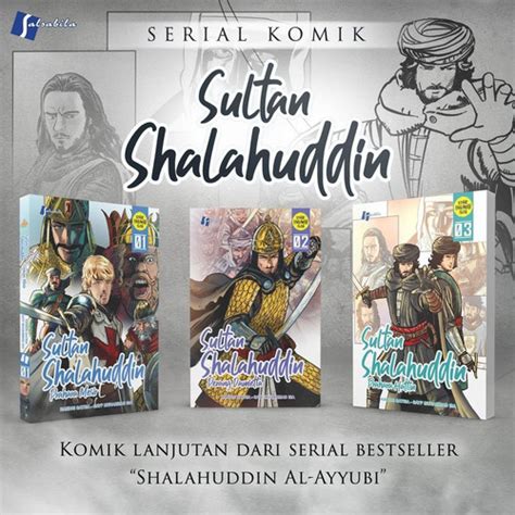 Jual Komik Sultan Shalahuddin 1 2 3 Prahara Mesir Perang Damietta