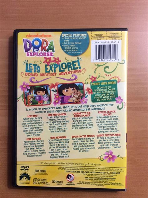 Dora The Explorer Lets Explore Doras Greatest Adventures 97368949942 Ebay