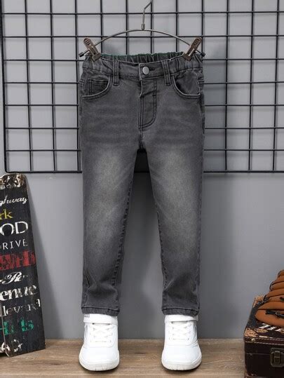 Young Boys Jeans Fashion Young Boys Jeans Shein Usa