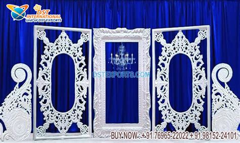 Contemporary Wedding Reception Stage Frames Dst International