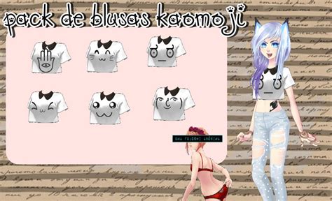 Pack De Blusas Kaomoji by pikachunita887 on DeviantArt