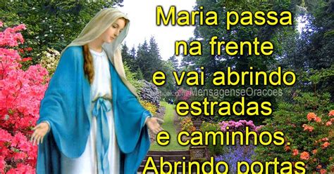 Ora O Maria Passa Na Frente Mensagens B Blicas E Ora Es Cat Licas