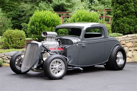 Dave Bagdon’s 1933 Ford Coupe Rules The Streets With A 6 71 Blown Big Block Chevy Mill Old