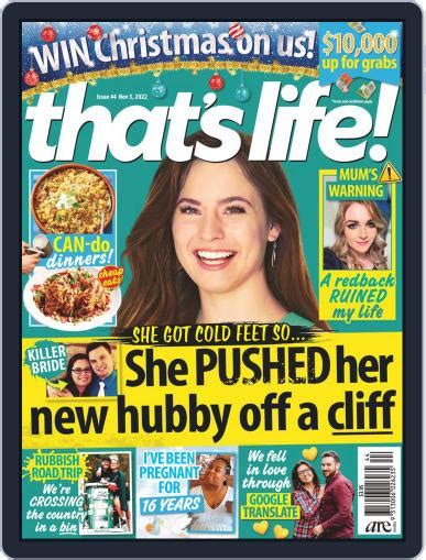 Thats Life Issue 44 2022 Digital Discountmags Ca