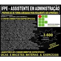 Apostila Ifpe Assistente Em Administra O Teoria Exerc Cios