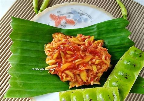 Resep Sambal Pencit Sambal Mangga Oleh Niung Niung Cookpad