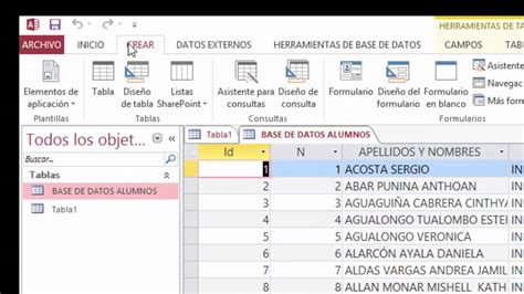 Formularios Y Controles En Access Tarea Xd