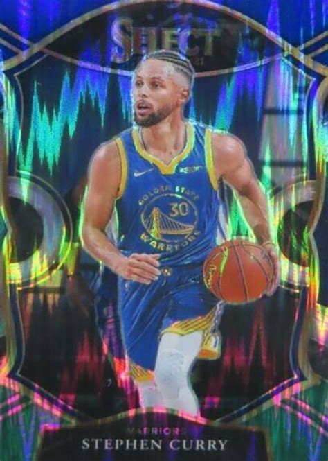 Stephen Curry Select Concourse Blue White Green Flash Price