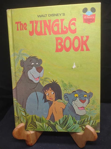 Walt Disney S The Jungle Book Hardcover Etsy