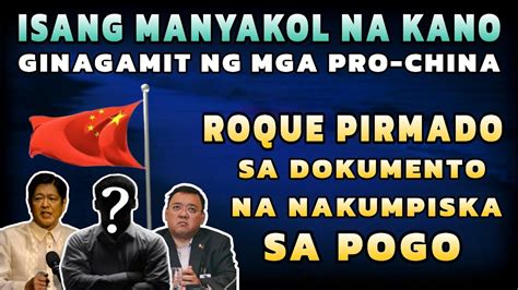 Isang Manyakol Na Kano Ginagamit Ng Mga Pro China Para Atakehin Si PBBM