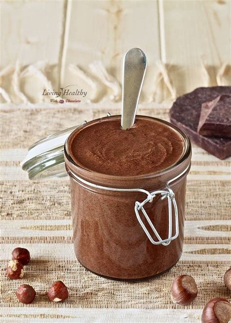 Healthy Homemade Nutella Recipe Living Healthy With Chocolate