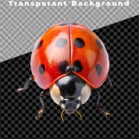 Premium Psd Ladybug In Fine Details