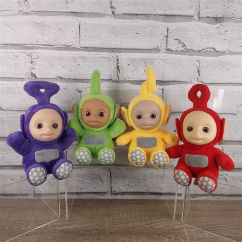 Teletubbies Full Set Soft Toy Plush Tinky Winky Dipsy Lala Po Vinyl