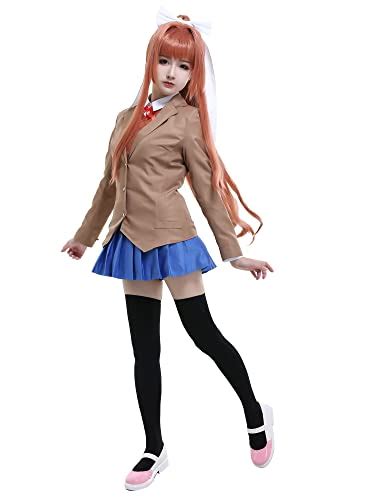 miccostumes Women’s Anime School Uniform Cosplay Costume Uniform Outfit ...